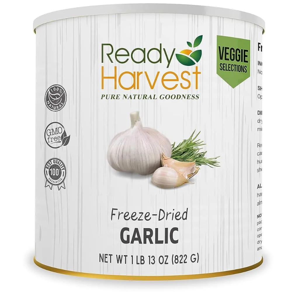 Ready Harvest Freeze Dried Food - Garlic